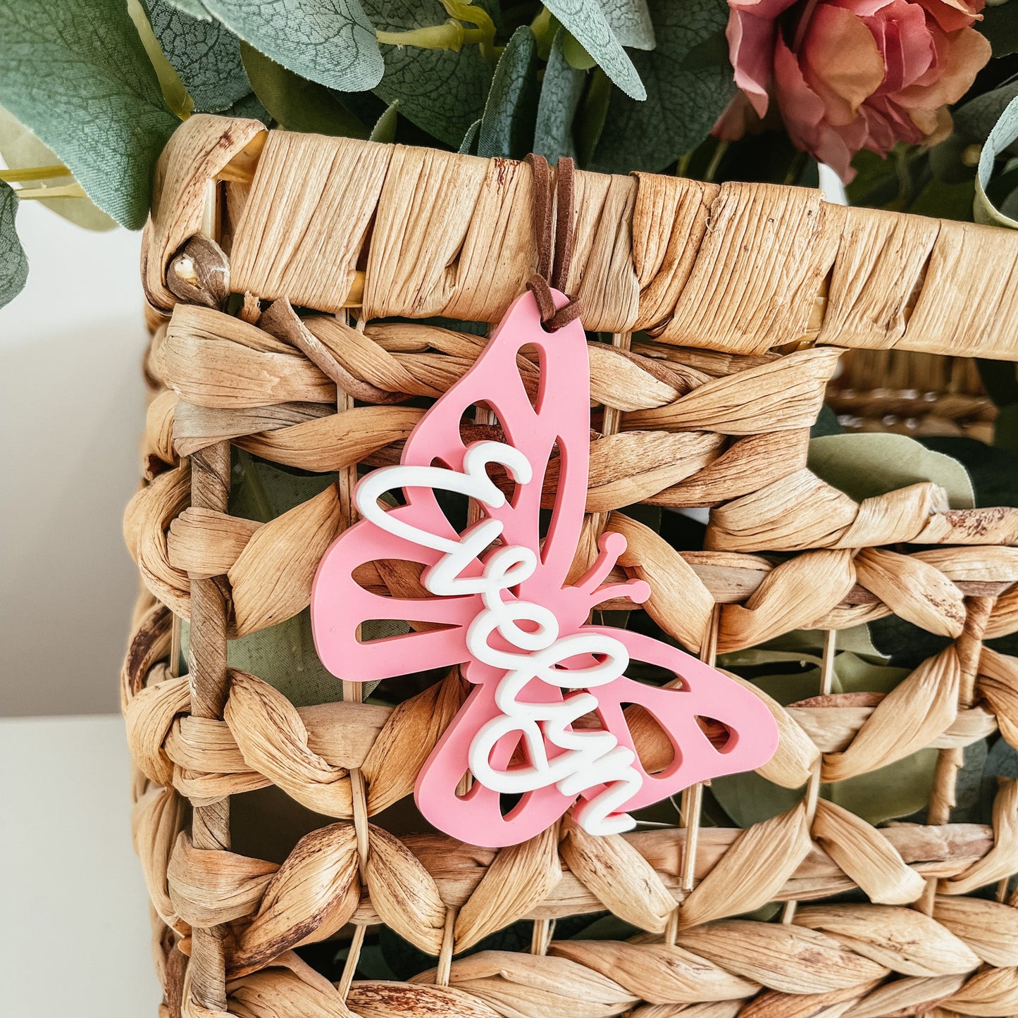3D Acrylic Butterfly Tag