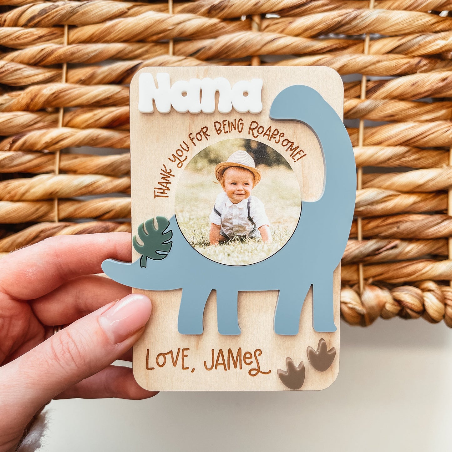 Dinosaur Photo Magnet