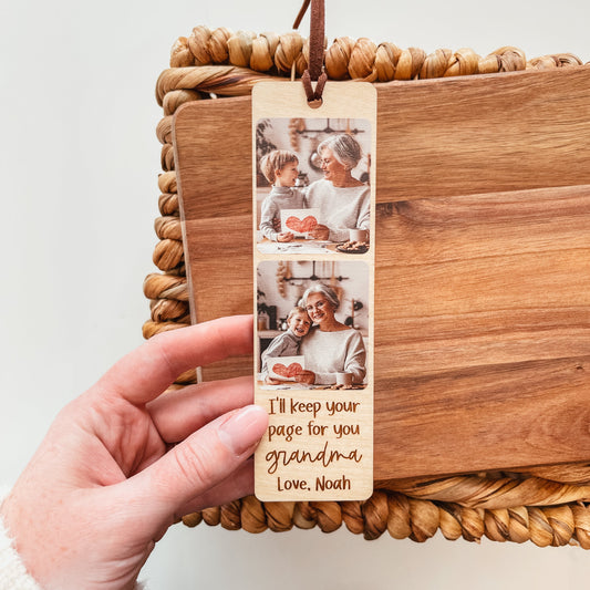 Keep Your Page Photo Bookmark