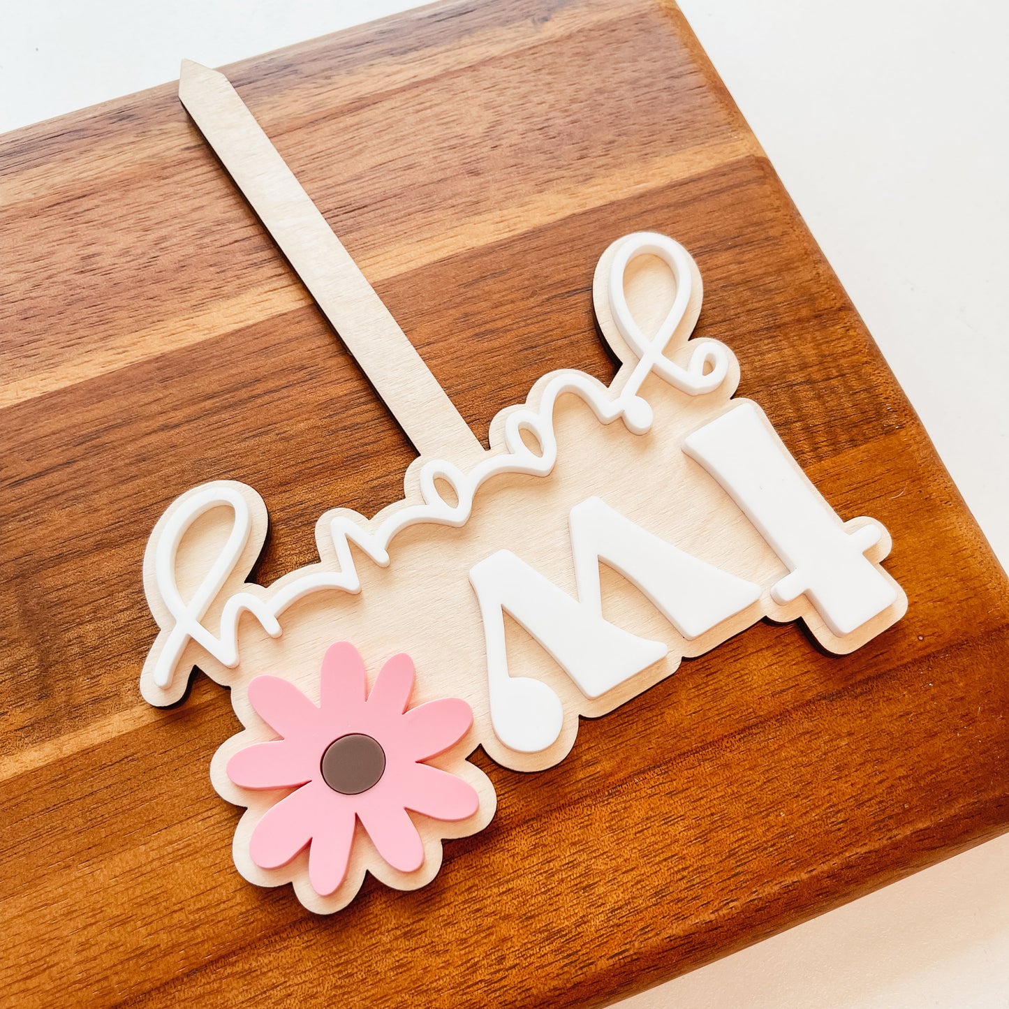 Two Groovy Cake Topper